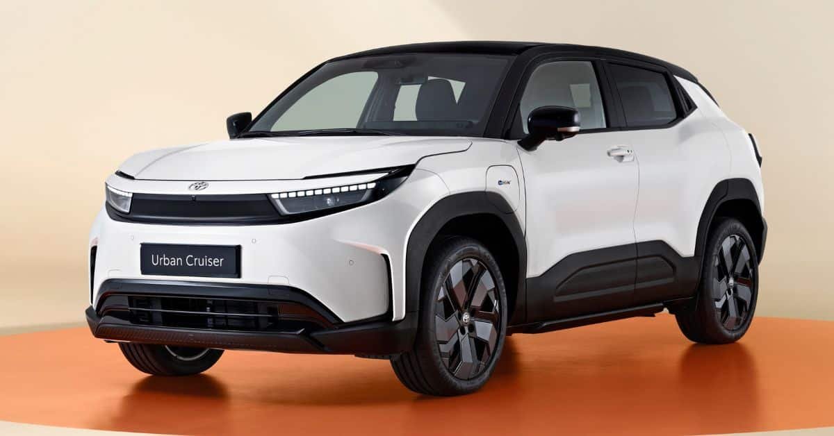 Toyota Urban Cruiser EV compact electric SUV showcased for Indian market launch