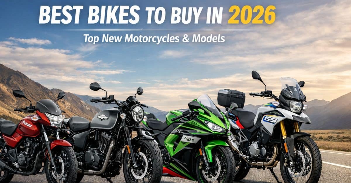 2026 best motorcycles lineup including commuter, sport, and adventure bikes