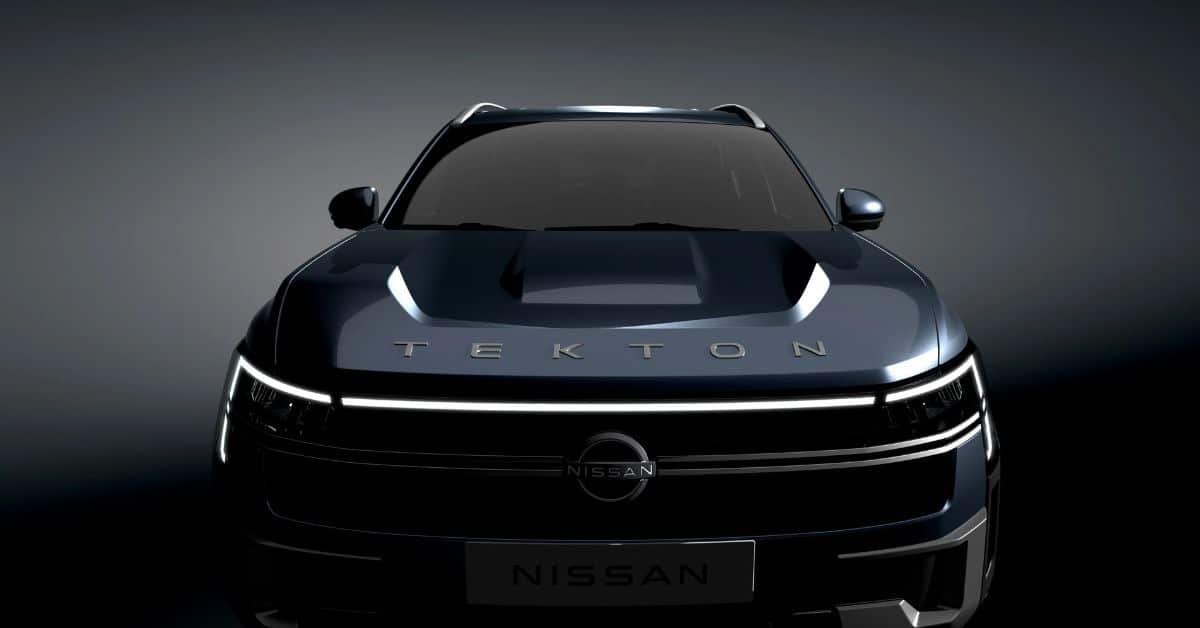 Nissan Tekton concept unveiled with bold design cues and modern styling elements