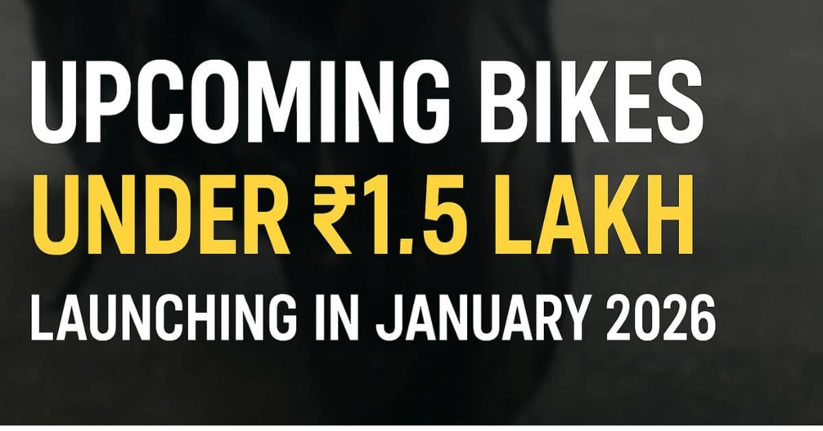 upcoming bikes under 1.5 lakh jan 2026