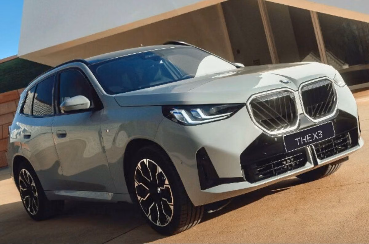 BMW X3 luxury SUV showcased as part of upcoming February 2026 car launches in India