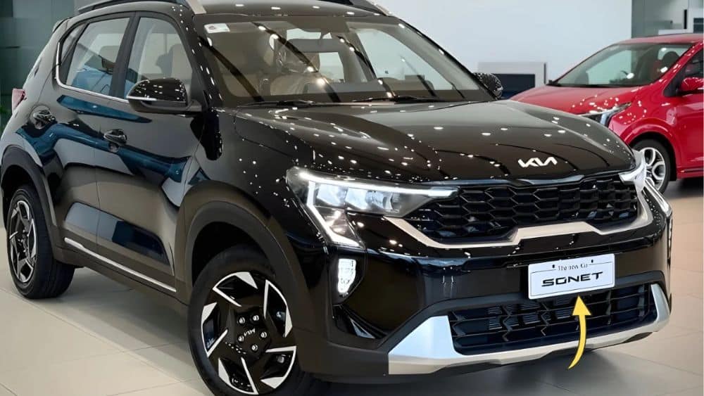 Kia Sonet interior highlighting premium features as the model crosses 5 lakh sales in India