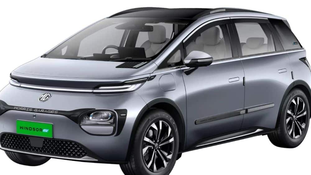 MG Windsor EV electric crossover with modern design in Indian market 2026