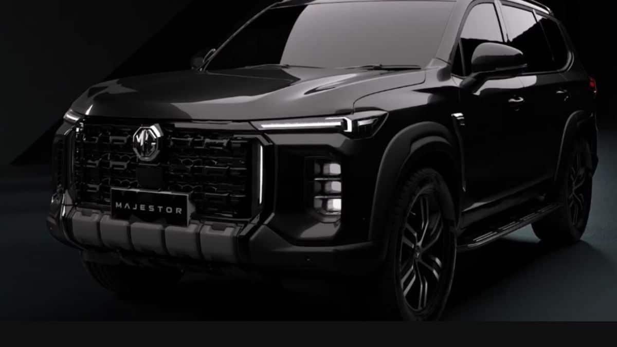 MG Majestor SUV teased by MG Motor India ahead of February 12, 2026 unveil