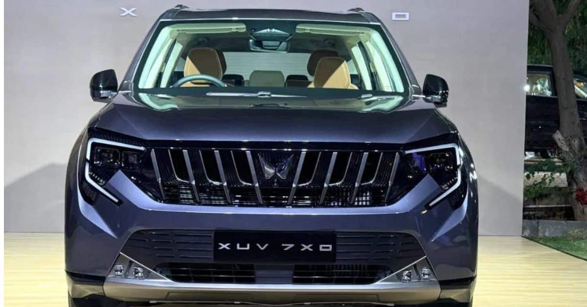 Mahindra XUV 7XO premium SUV exterior and interior detailed view