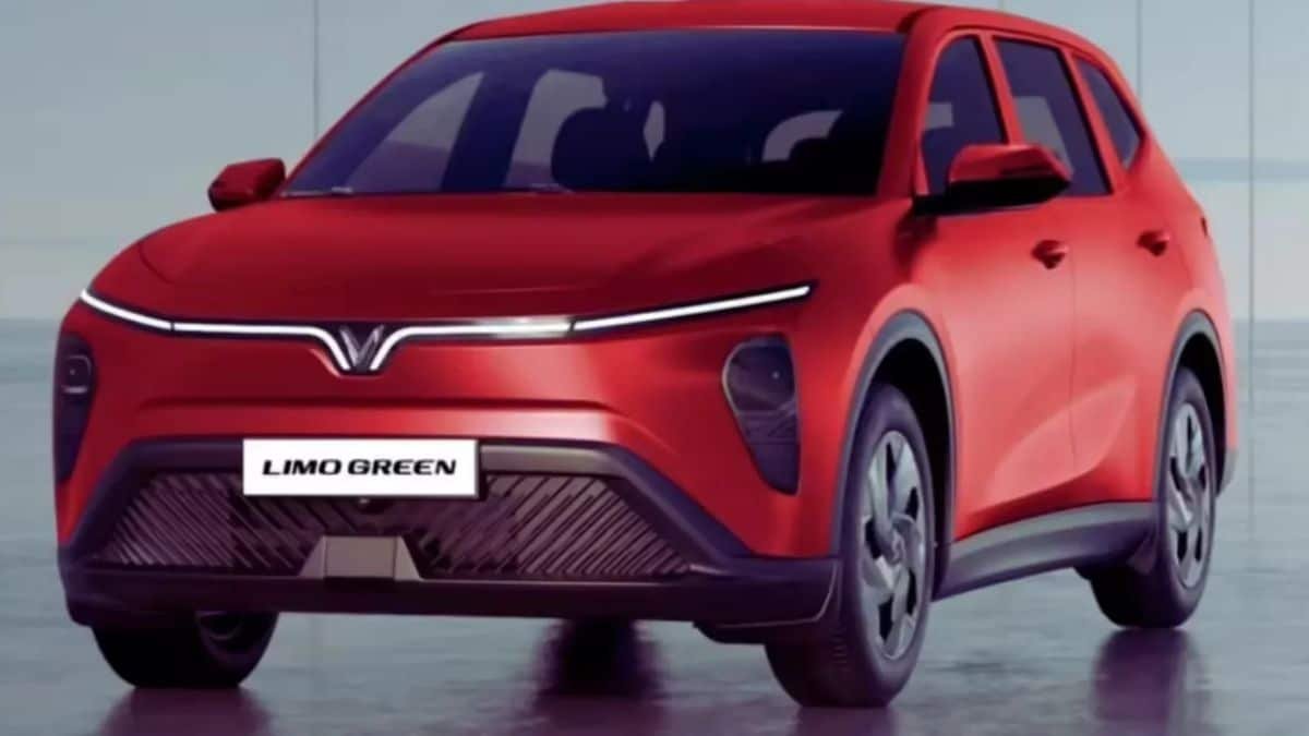 VinFast Limo Green electric people mover showcased by the manufacturer