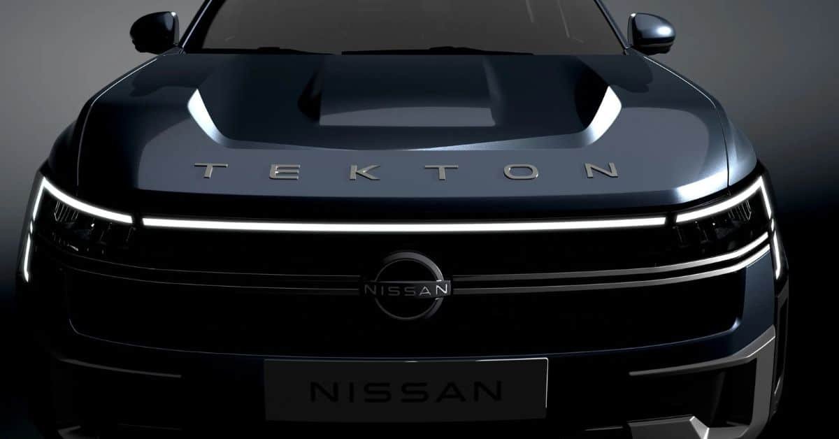 Nissan Tekton SUV teaser ahead of official unveiling on 4 February 2026