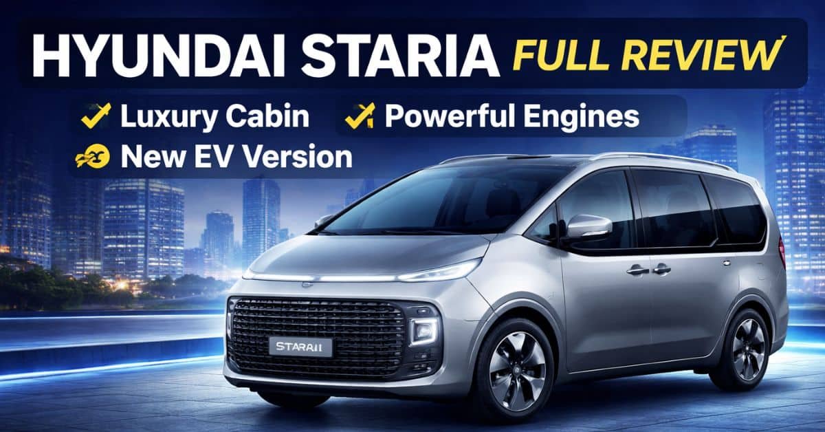 Hyundai Staria full review