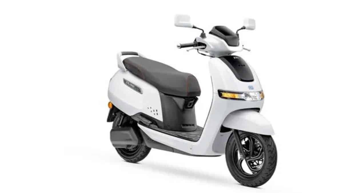 TVS Motor Company electric two-wheeler lineup highlighting growth in EV sales and profits
