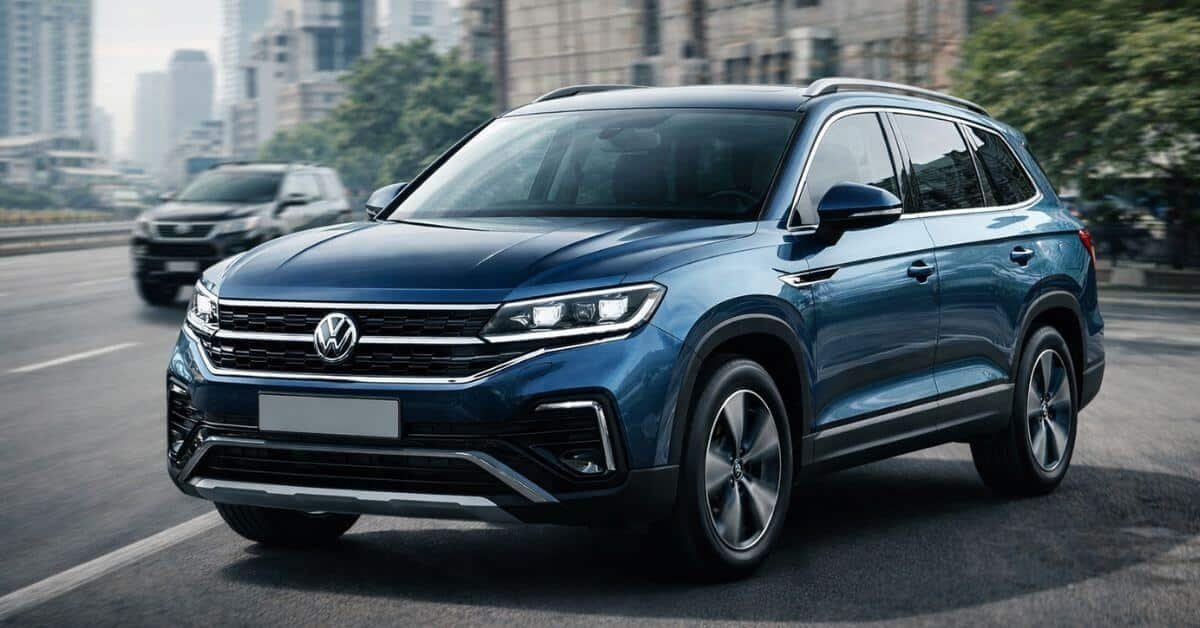 Volkswagen Tayron large three-row SUV expected to rival Toyota Fortuner in the Indian market