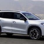 Volkswagen Tayron R-Line three-row SUV exterior view ahead of India launch