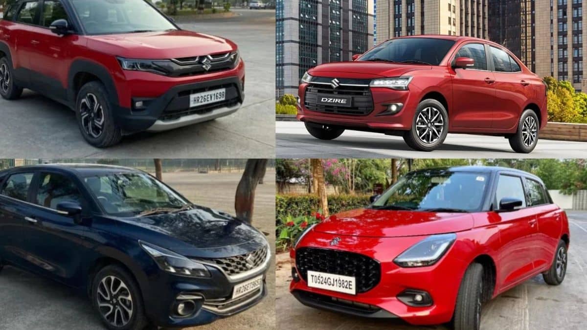 Maruti Suzuki cars prepared for overseas shipment from India in January 2026