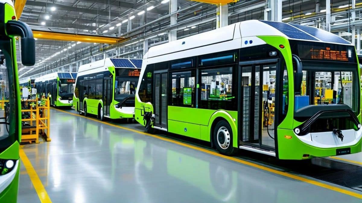 Olectra Greentech electric buses lined up for delivery during Q3 FY26 reflecting strong revenue growth