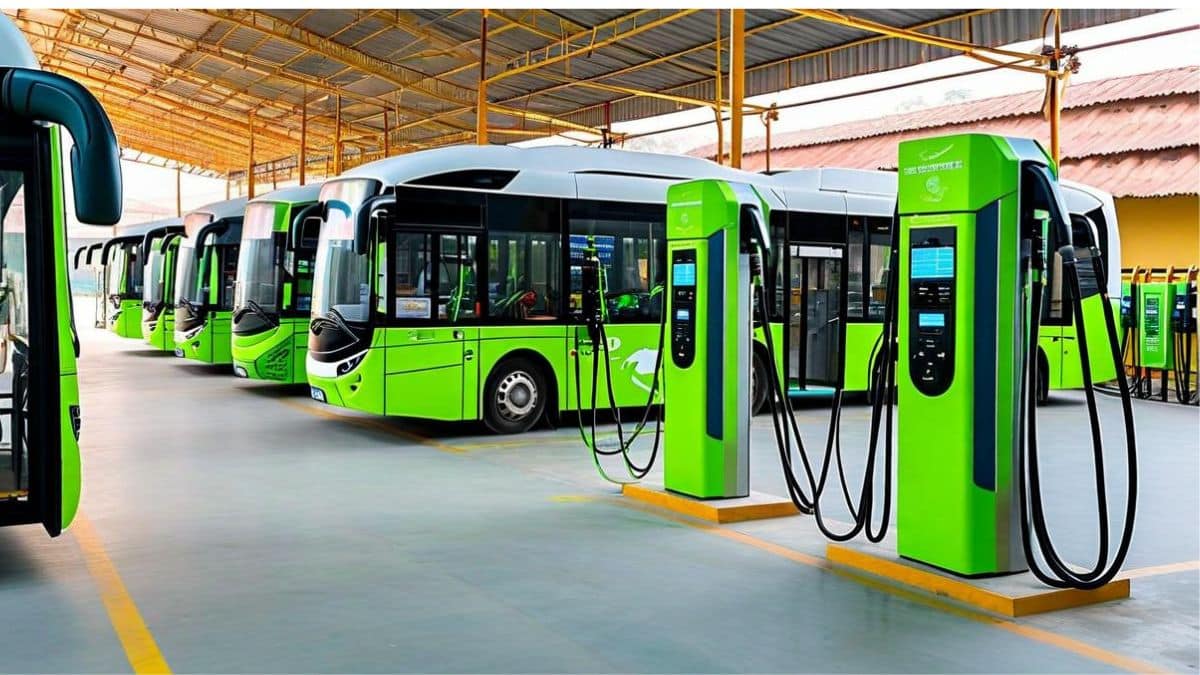 Olectra Greentech electric buses lined up for delivery during Q3 FY26 reflecting strong revenue growth