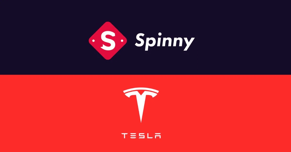 Spinny and Tesla partnership for EV adoption services in India showing certified electric vehicles and customer interaction