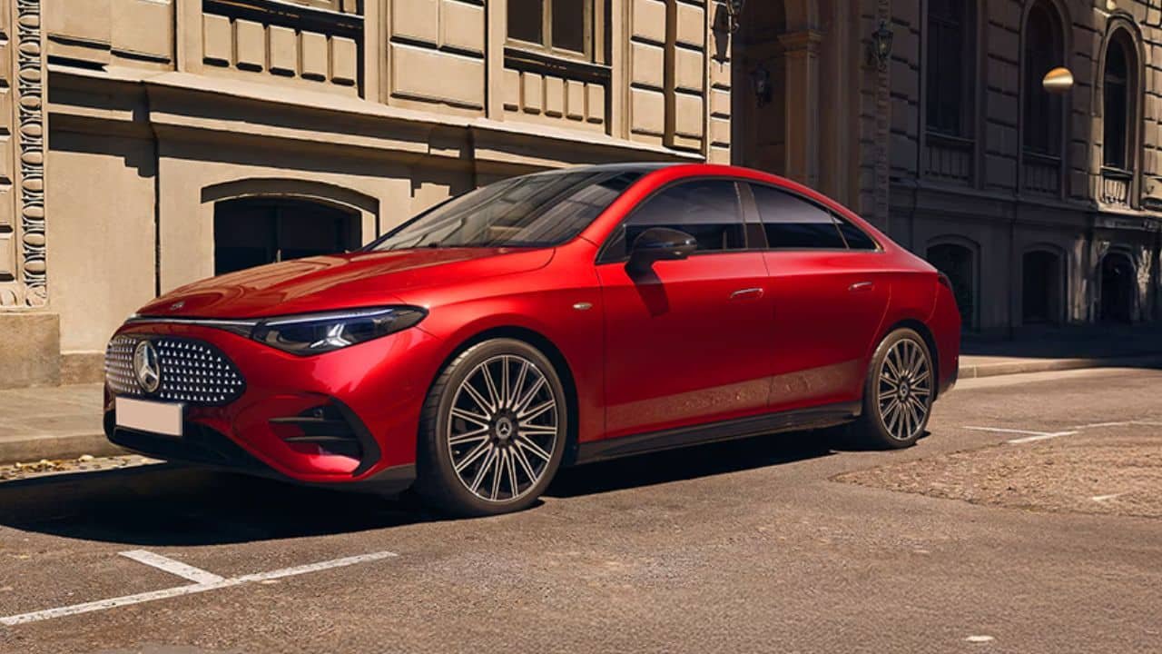 Mercedes-Benz CLA Electric sedan showcased ahead of its India launch