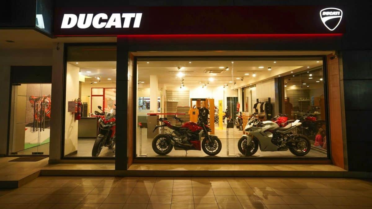 Ducati service-only workshop facility in Ahmedabad for premium motorcycles