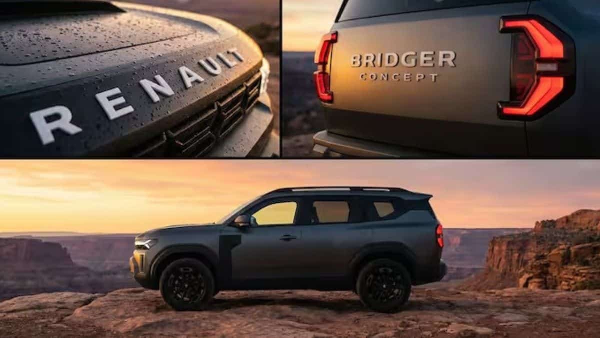 Renault Bridger concept compact SUV with bold modern design