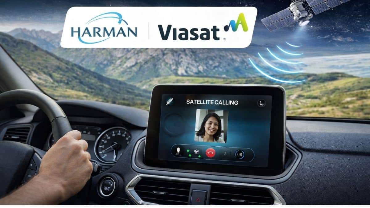 In-car satellite voice calling system powered by HARMAN and Viasat technology