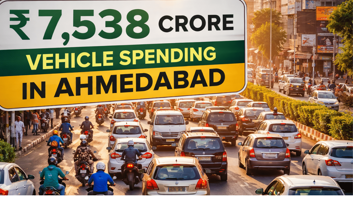 Ahmedabad vehicle spending 7538 crore FY2026