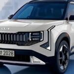 Kia Seltos Hybrid SUV showcasing modern design, updated interior and fuel-efficient hybrid technology on road