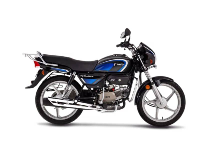 Hero Splendor Plus commuter motorcycle in standard trim