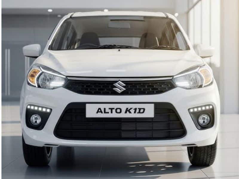 2026 Maruti Suzuki Alto entry-level hatchback shown from the front in white
