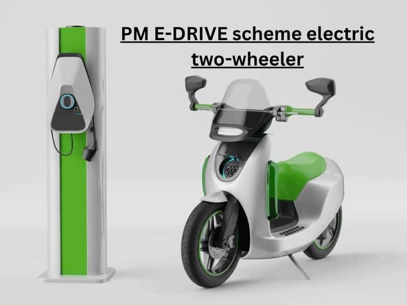 Electric two-wheeler representing vehicles eligible under India's PM E-DRIVE scheme