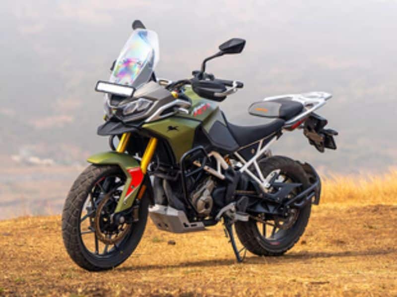 Adventure-style motorcycle suited to touring, representative of the ₹2 lakh and above segment