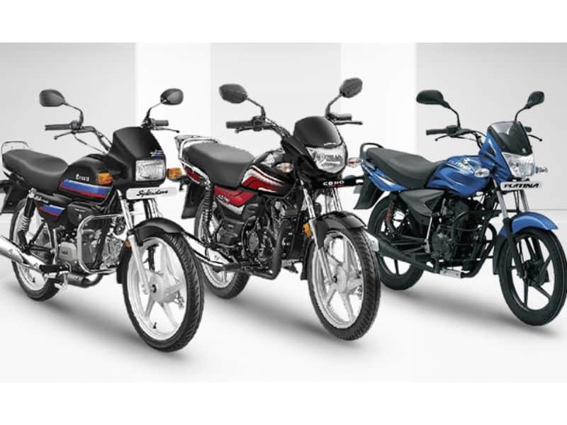 Entry-level commuter motorcycle typical of the under ₹1 lakh segment in India