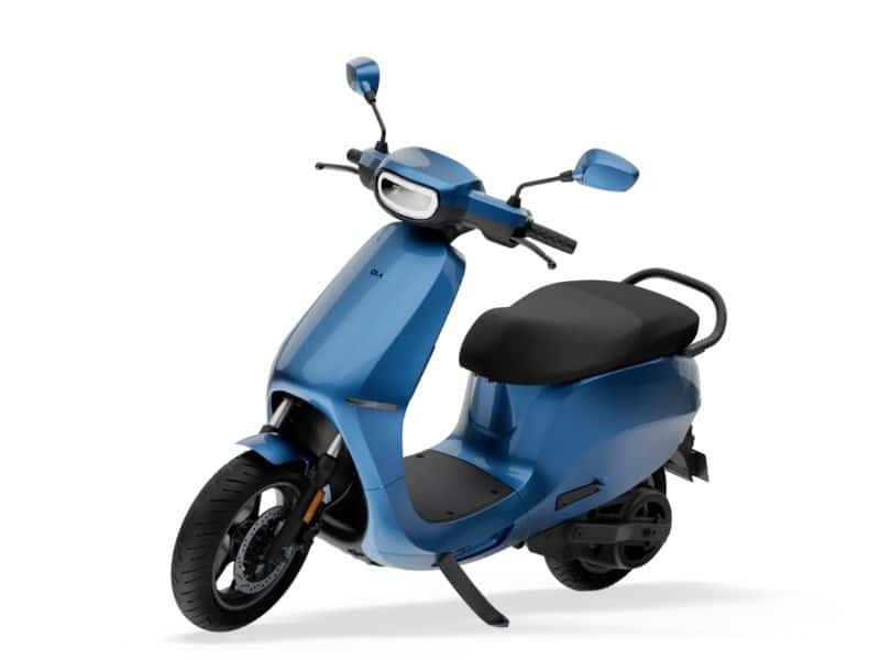 Ola S1 Pro electric scooter on display, as Ola Electric's July 2026 sales slipped to fifth place in India.