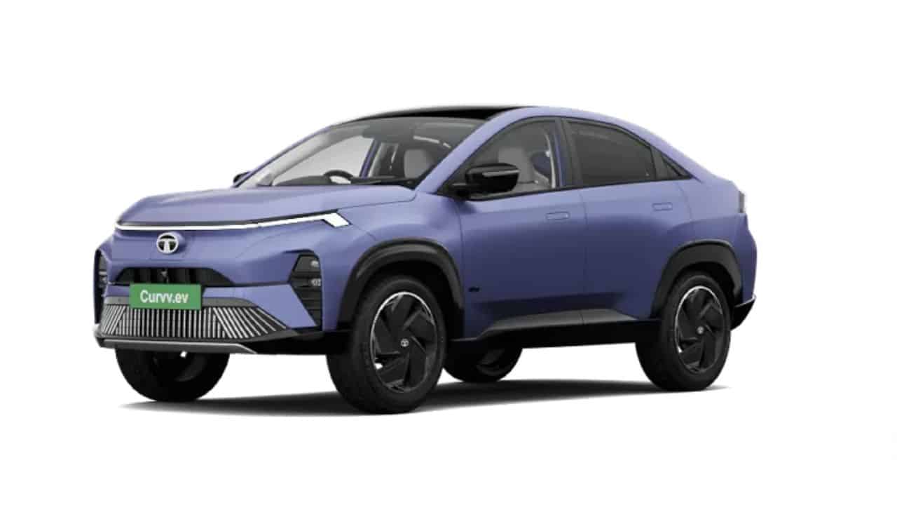 Tata Motors Nexon and Curvv EV SUVs displayed at an Indian dealership, representing Tata Motors' record EV-led July 2026 sales performance.